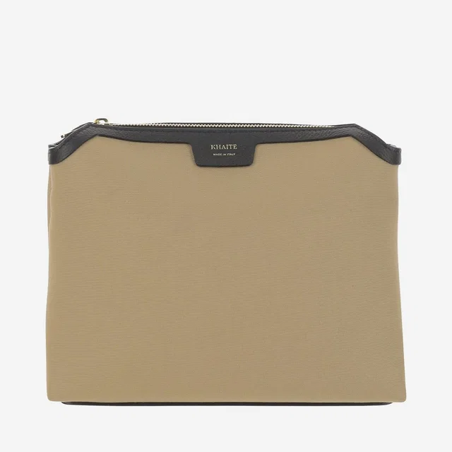 Khaite Lina Shoulder Bag — Beige Calfskin in Beige Calfskin from HEWI