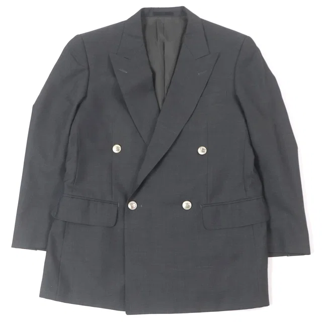Burberry London Emblem Wool Mohair Tailored Jacket in Wool from LuxUness