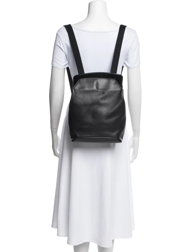 The Row Leather Moulded in black Leather from The RealReal, photo 3 of 5