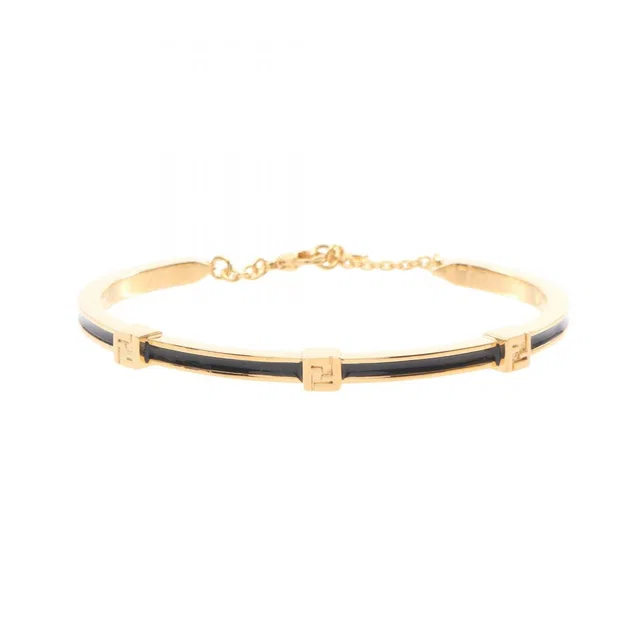Fendi Bracelet Forever Gold Black in Black from The Reluxe