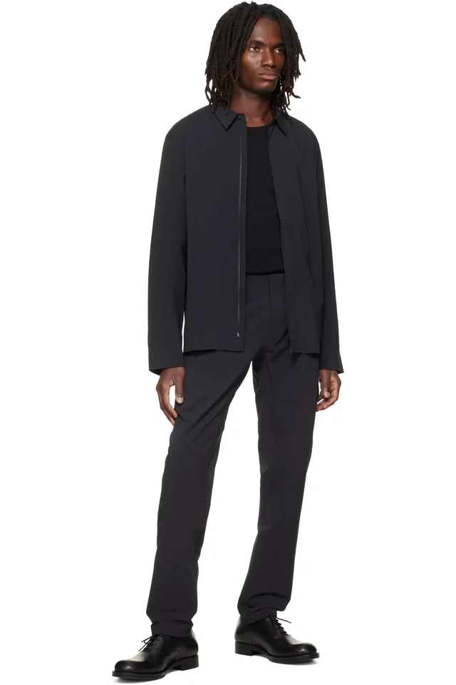 Veilance Black Metry L/S Shirt, photo 4 of 4 from SSENSE