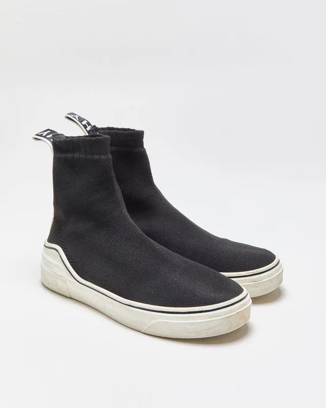 2021 Givenchy Unisex 4G Logo Sock Trainers - UK5 from Rokit Vintage