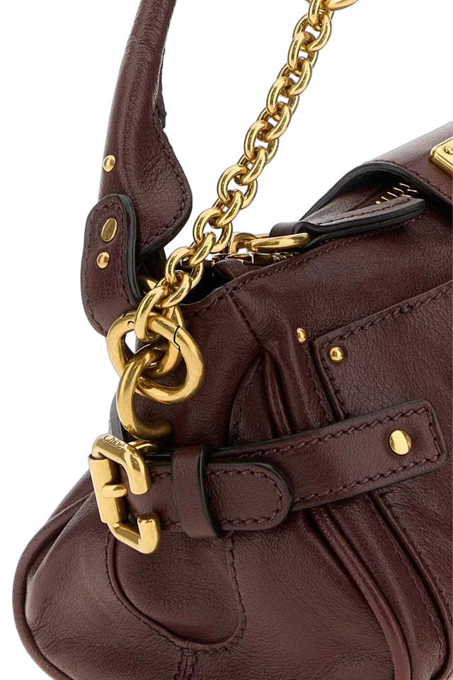 Chloé Leather Shoulder Bag — Brown in Brown Leather from HEWI, photo 2 of 2