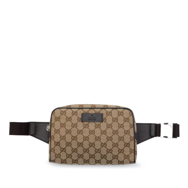 Beige Gucci GG Canvas Belt Bag in Beige Canvas from Designer Revival, photo 1 of 1