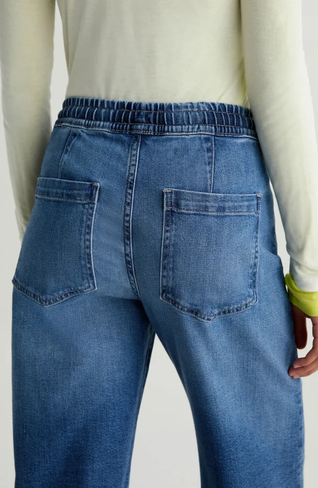 AG Adria Drawstring Low Rise Wide Leg Jeans, photo 7 of 8 from Nordstrom Rack