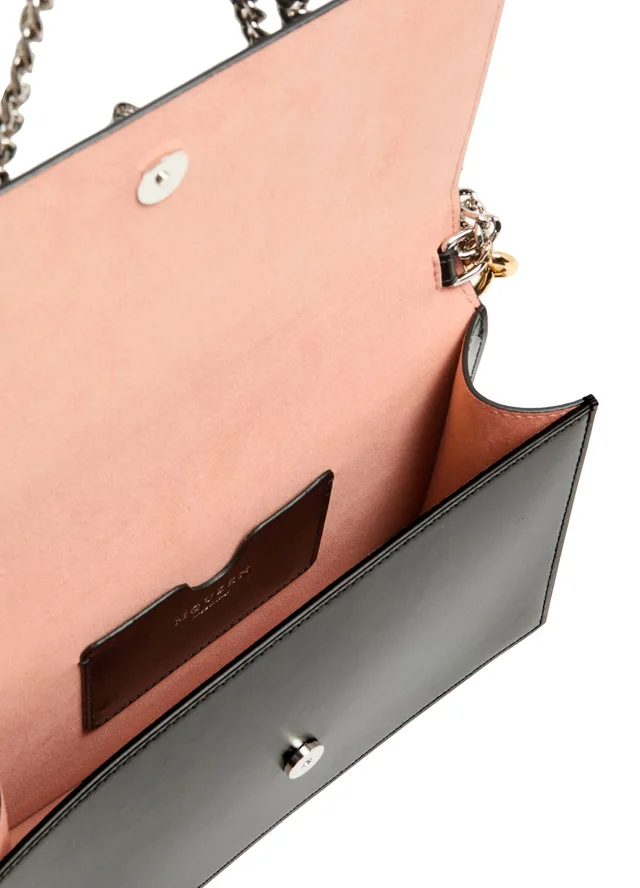MCQUEEN Medium Skull handbag in Black Calf leather, photo 5 of 8 from 24S (US)