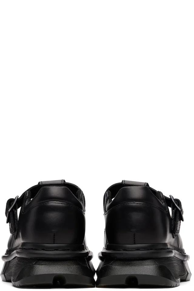 Dr. Martens Black Qubist Fisherman Loafers, photo 2 of 5 from SSENSE