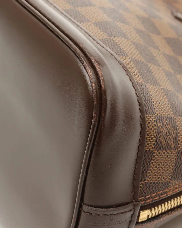 Louis Vuitton Damier Ebene Alma PM Bag in Brown from A Retro Tale, photo 7 of 12