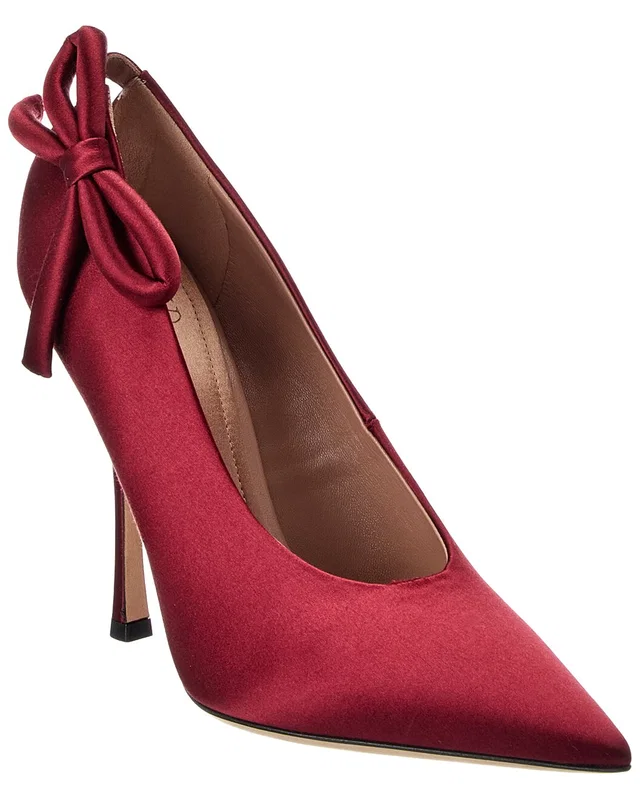 Valentino Nite Out 110 Satin Pump, image 1 of 1 from Gilt