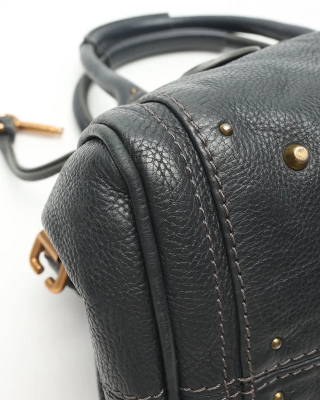 Chloé Medium Paddington Bag in Caviar leather from A Retro Tale, photo 10 of 13
