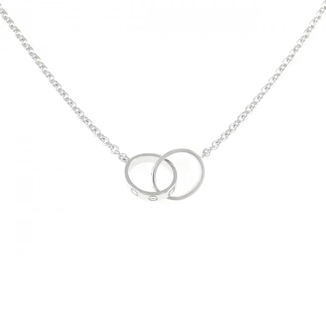 Cartier Baby Love 750 White Gold Necklace in White from LuxUness