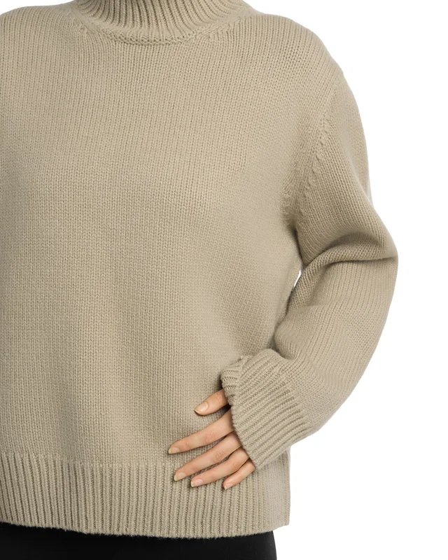 Toteme Long-sleeve turtleneck sweater, photo 2 of 2 from SENSER