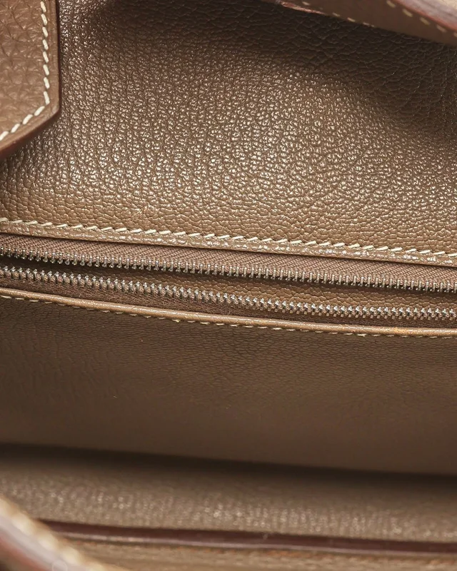Hermès Birkin 35 Togo Etoupe Bag in Taupe Togo leather from A Retro Tale, photo 10 of 12