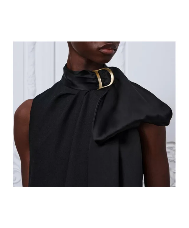 Dior Dress with Draped Neckline, photo 3 of 3 from SENSER