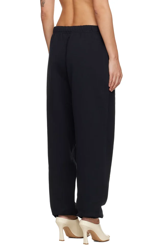 Fear of God ESSENTIALS Black Classic Sweatpants, photo 3 of 4 from SSENSE