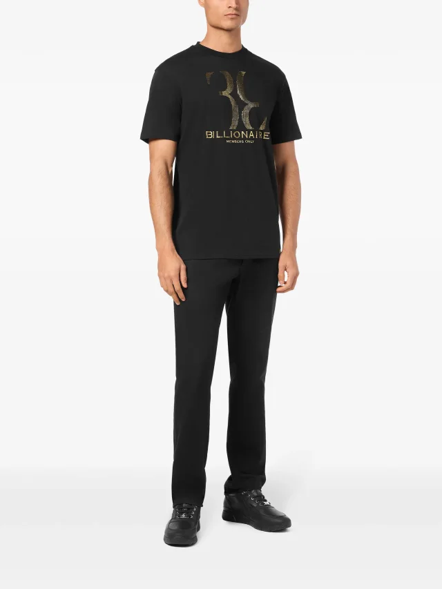 Billionaire logo-print T-shirt, photo 2 of 2 from FARFETCH