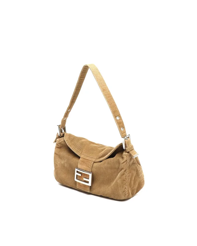 Fendi Corduroy Fold Over Baguette Bag from A Retro Tale, photo 2 of 8