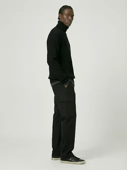 Stone Island Crew neck sweatshirt with long sleeves in 50% Wool, 50% Polyamide, photo 3 of 4 from LUISAVIAROMA