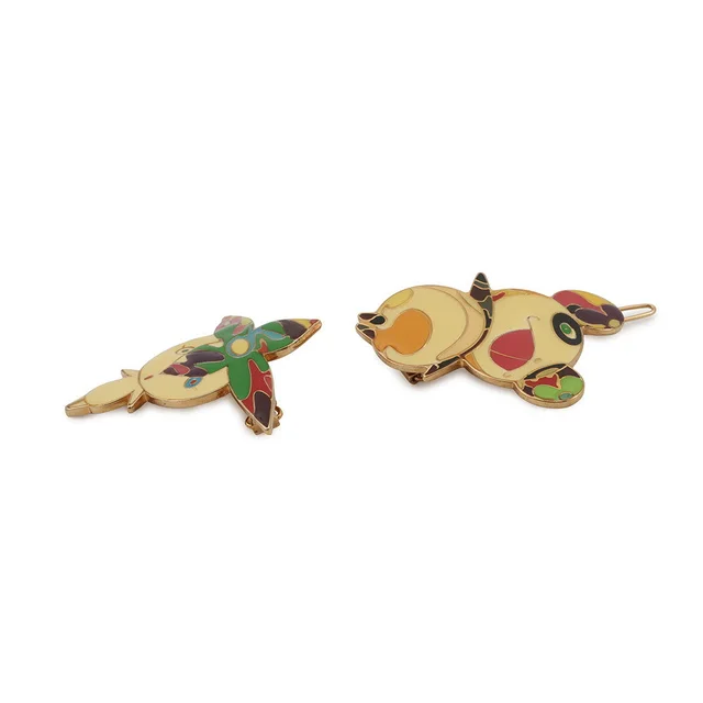 Louis Vuitton Barrette Flower Hat Man/Panda MulticolorM92595 Metal from GALLERY RARE, photo 2 of 2