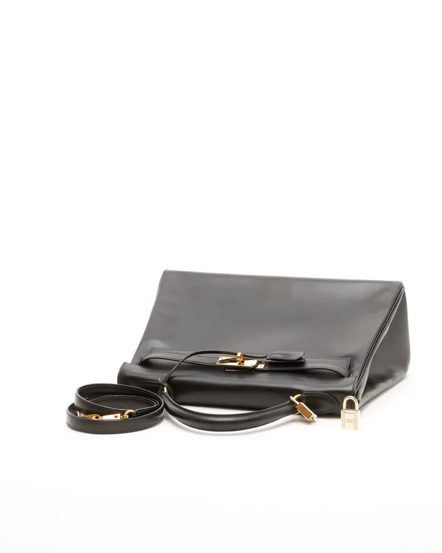 Hermès Kelly 32 Box Retourne Bag in Box leather from A Retro Tale, photo 5 of 10
