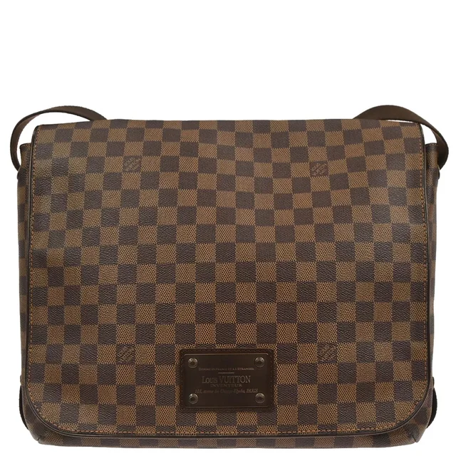 Louis Vuitton Damier Brooklyn GM Messenger Bag N51212 in Canvas from AMORE Vintage Tokyo
