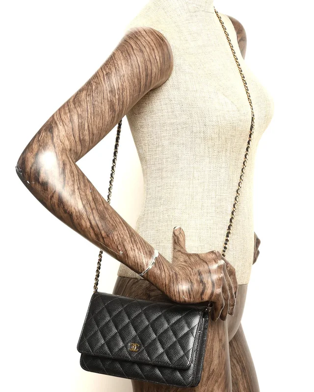Chanel Caviar Wallet On Chain Bag in Caviar leather from A Retro Tale, photo 11 of 11