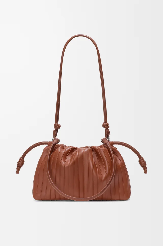 Loewe Medium Flamenco Pleats purse, photo 2 of 8 from SENSER