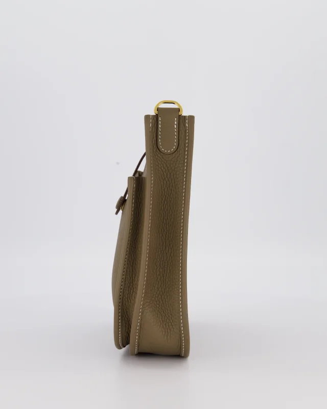 Hermès Evelyne III 23 Bag in Taupe Clemence leather from Sellier, photo 5 of 19