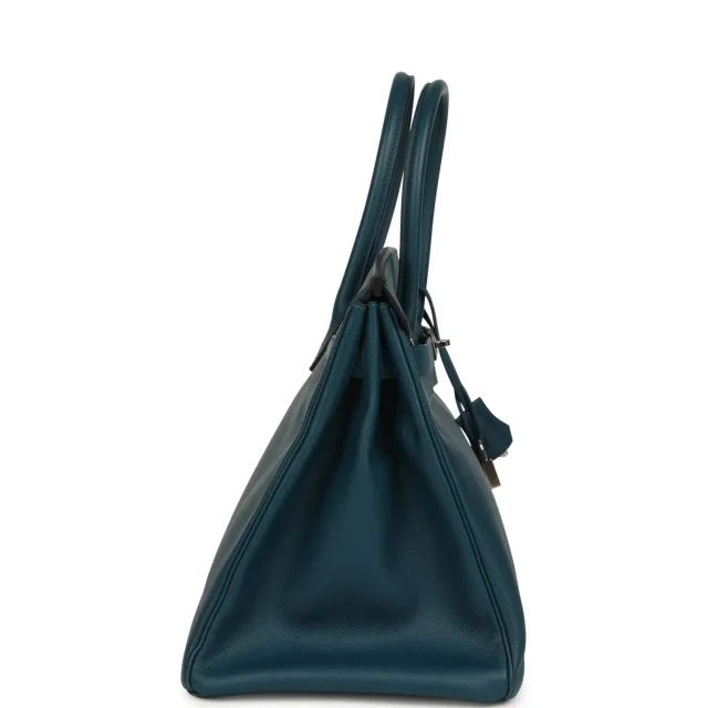 Hermès Birkin 35 Colvert Epsom Palladium Hardware in Epsom leather from Madison Avenue Couture, photo 3 of 9