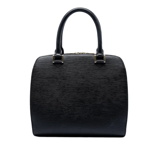 Black Louis Vuitton Epi Pont Neuf PM Handbag in Black Leather from Designer Revival