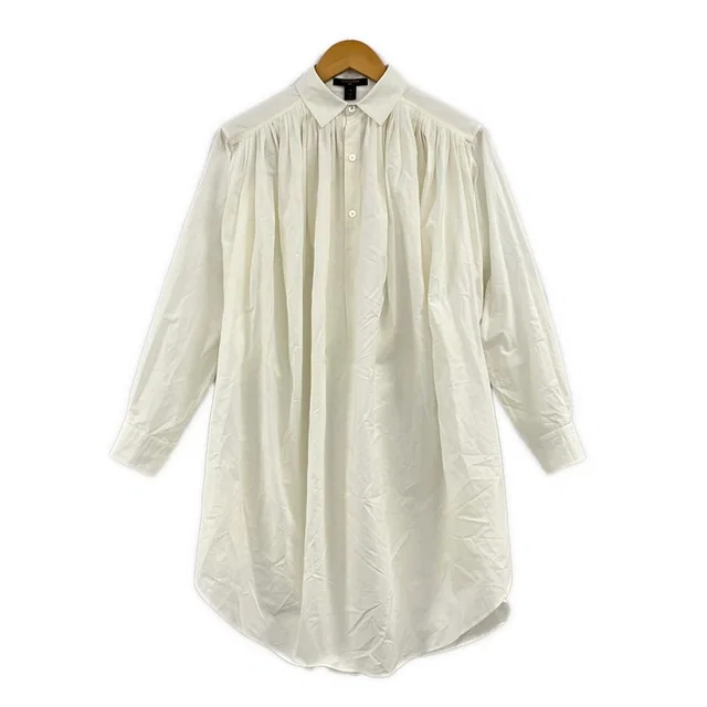 Louis Vuitton Dress S Ivory Regularcolor Long Sleeve Knee-Length in White from The Reluxe