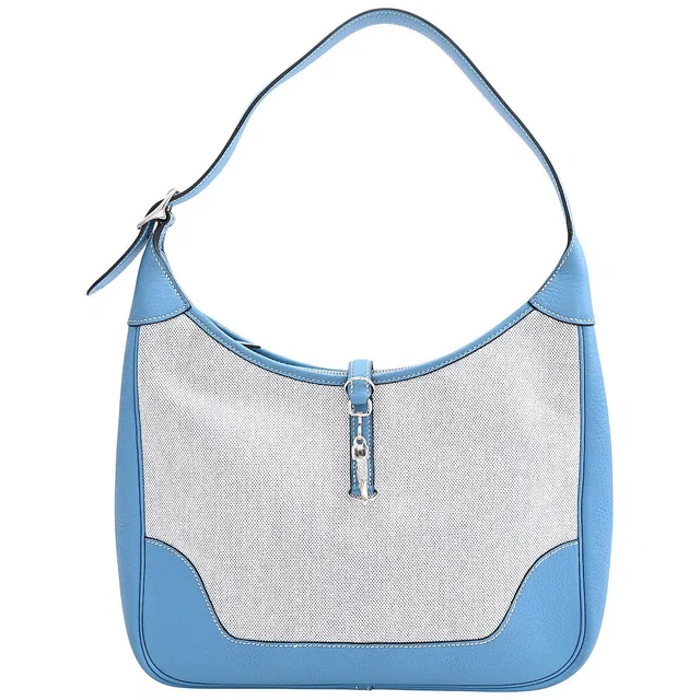 Hermès 1998 Trim 31 Blu Jean in Togo leather from VINTAGE QOO TOKYO