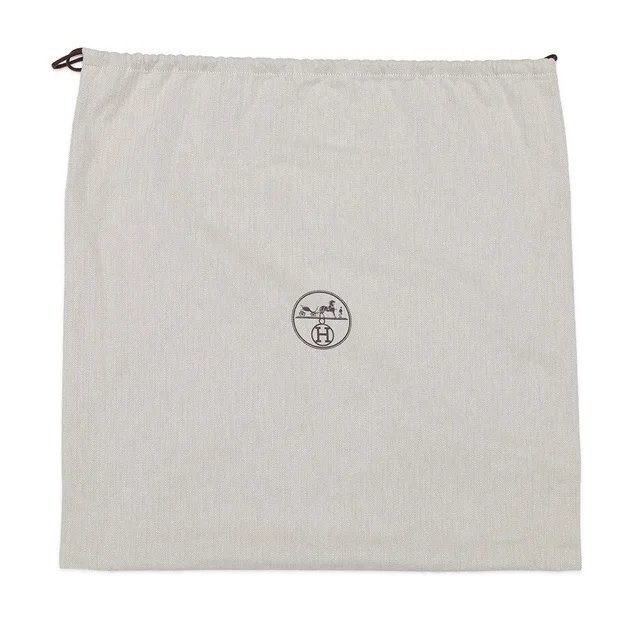 Hermès Avalon III Cushion Ecru・Noir Wool90% Cashmere10% Size PM in Black from GALLERY RARE, photo 7 of 7