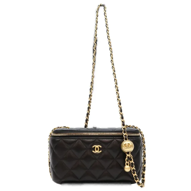 Chanel 31 Shoulder Bag Black in Black Lambskin from The Reluxe