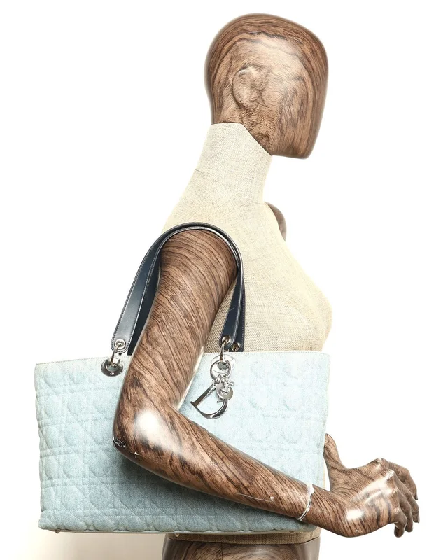 Cannage Lady Dior Bag in Denim from A Retro Tale, photo 11 of 11