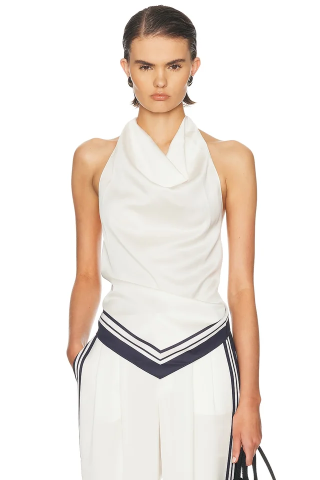 SEROYA Nicola Top in Blue from FWRD, photo 1 of 1