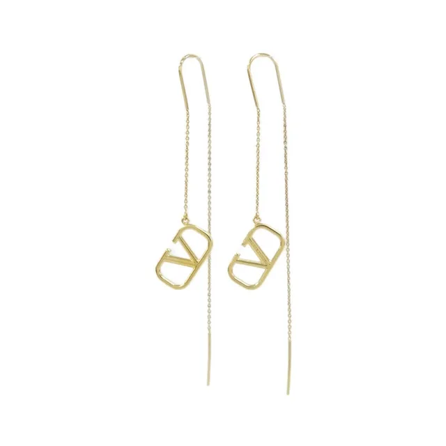 Valentino Garavani ZW2J0D05MET Earrings in CS4/GOLD Overall length: 10cm; Motif dimensions (width x height): 2cm x 1.2cm from KOMEHYO