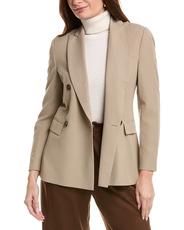 Brunello Cucinelli Wool & Silk-Blend Blazer, image 1 of 1 from Gilt