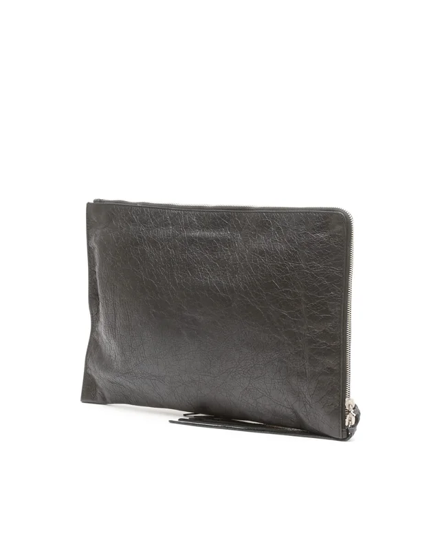 Balenciaga Classic Motocross 15-Inch Laptop Case in Leather from A Retro Tale, photo 3 of 11