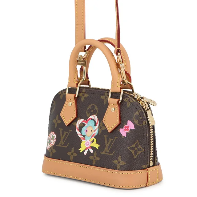 Louis Vuitton Nano Alma Vivienne Candy RedM12199 Monogram from GALLERY RARE, photo 2 of 2