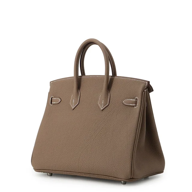 Hermès Birkin Etoupe Togo Leather Size 25 in Taupe Togo leather from GALLERY RARE, photo 2 of 2