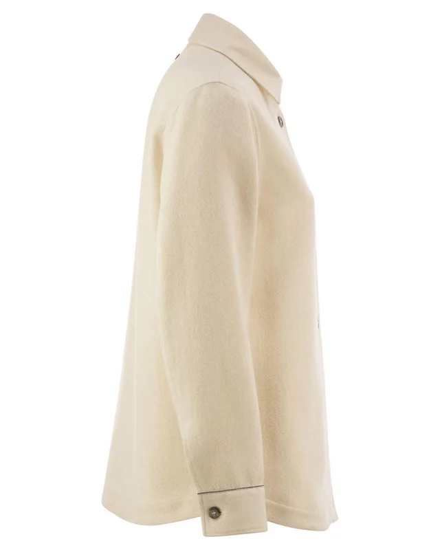 Peserico button-up shirt jacket, image 1 of 1 from SENSER