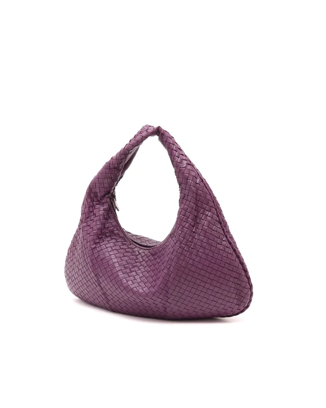 Bottega Veneta Large Intrecciato Hobo Bag in Woven leather from A Retro Tale, photo 3 of 8