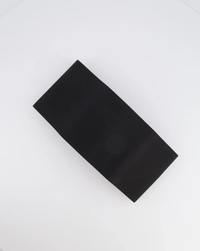 Alaïa Black Leather Corset Belt with Silver Buckles 65cm in Black Leather from Sellier, photo 4 of 9
