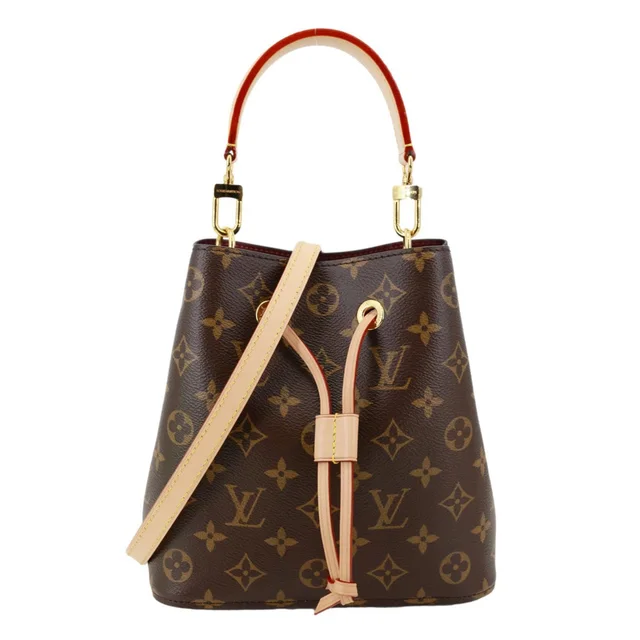 Louis Vuitton Neonoe BB Monogram Canvas Bucket Bag Brown in Brown Coated canvas from Dallas Designer Handbags