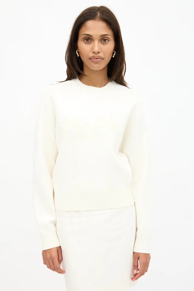 Hermès Flocked Logo Sweater in Cashmere from VSP Consignment