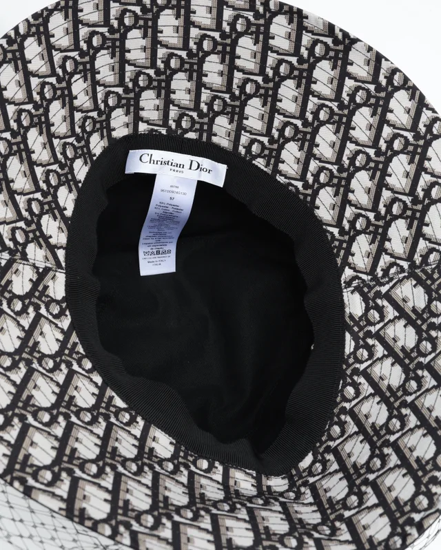 Dior 2010s Teddy-D Bucket Hat in Canvas from A Retro Tale, photo 5 of 5