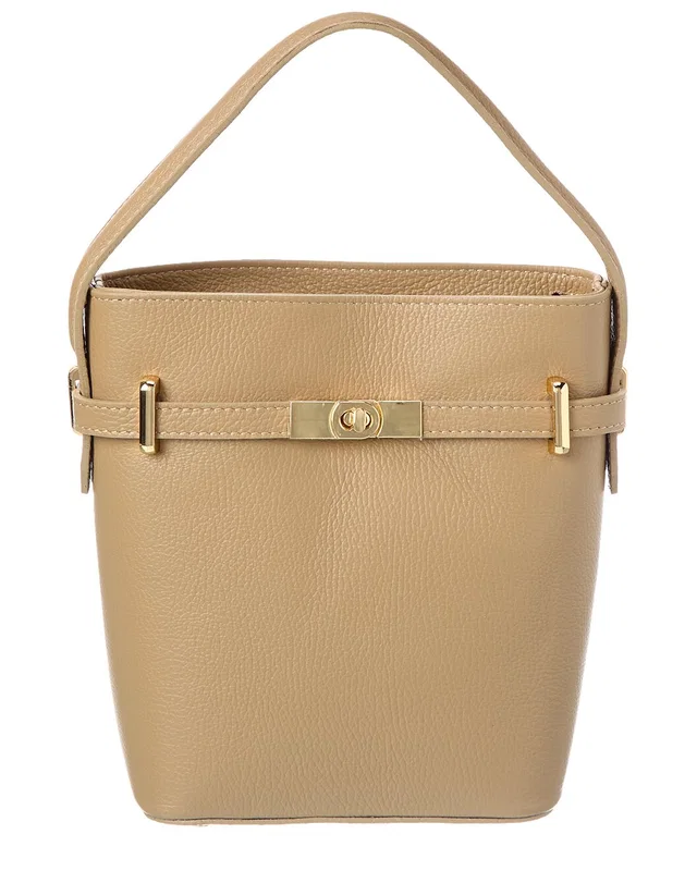 Isabella Rossetti Chiara Leather Handbag, image 1 of 1 from Rue La La