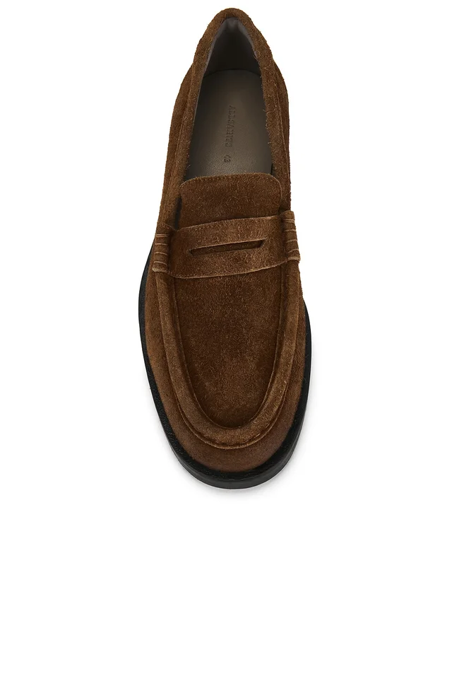 ALLSAINTS Bloom Loafer in Terracotta Brown, photo 4 of 5 from REVOLVE (Canada)