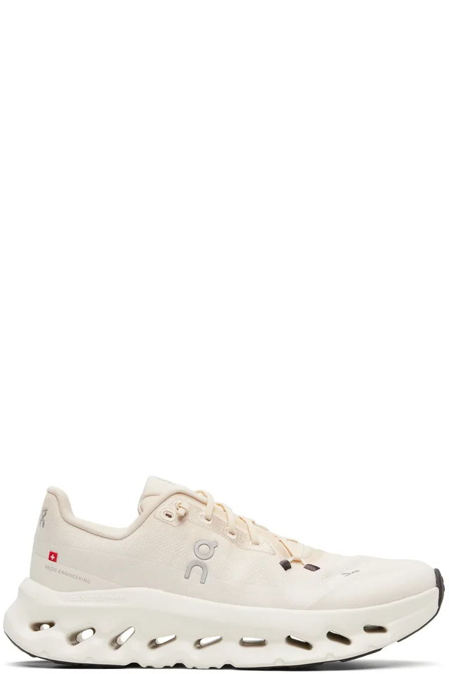 On Beige Cloudtilt Sneakers, image 1 of 1 from SSENSE